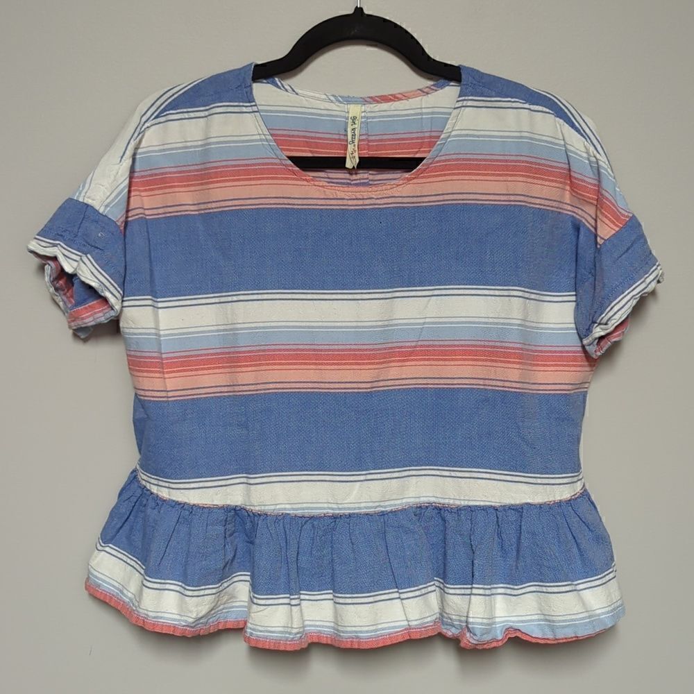 girl crazy Peplum Top